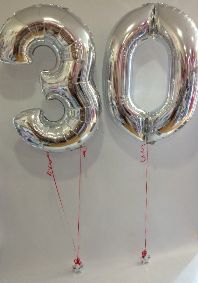 Jumbo Helium Balloon Numbers/Letters