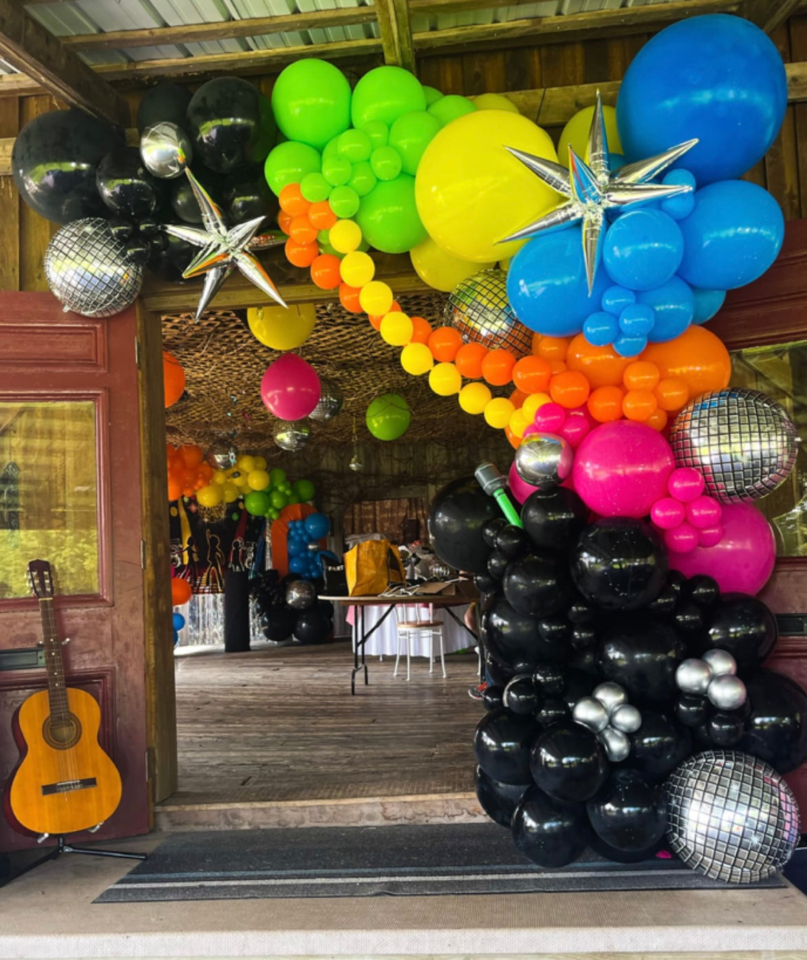 Disco Balloon garland